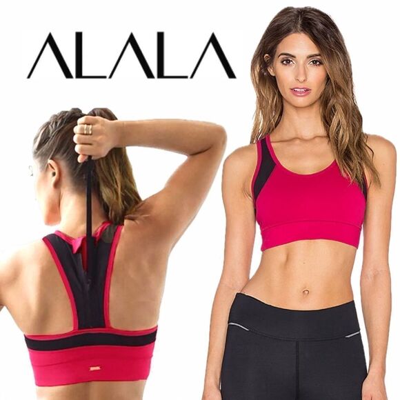 Alala Zip It Up Sports Bra - Picture 1 of 13